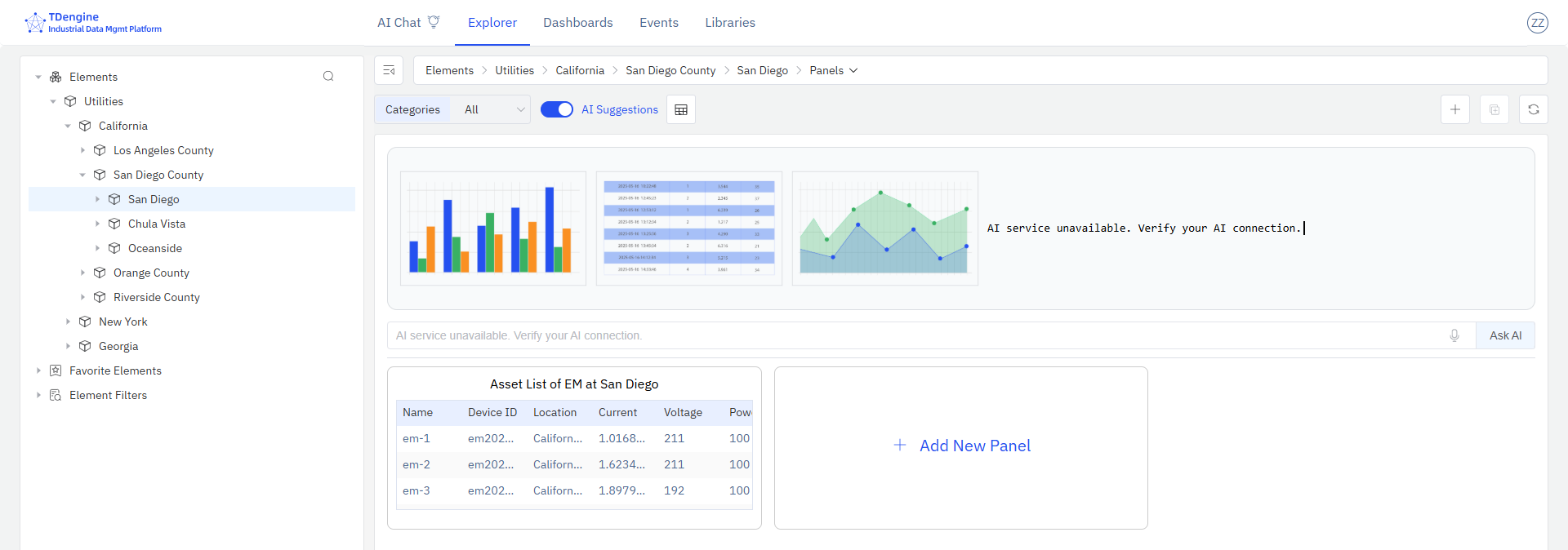 Asset List Configuration